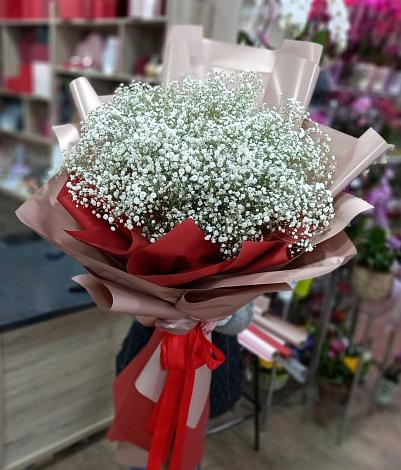 Букет цветов из: Гипсофила в Камышевской