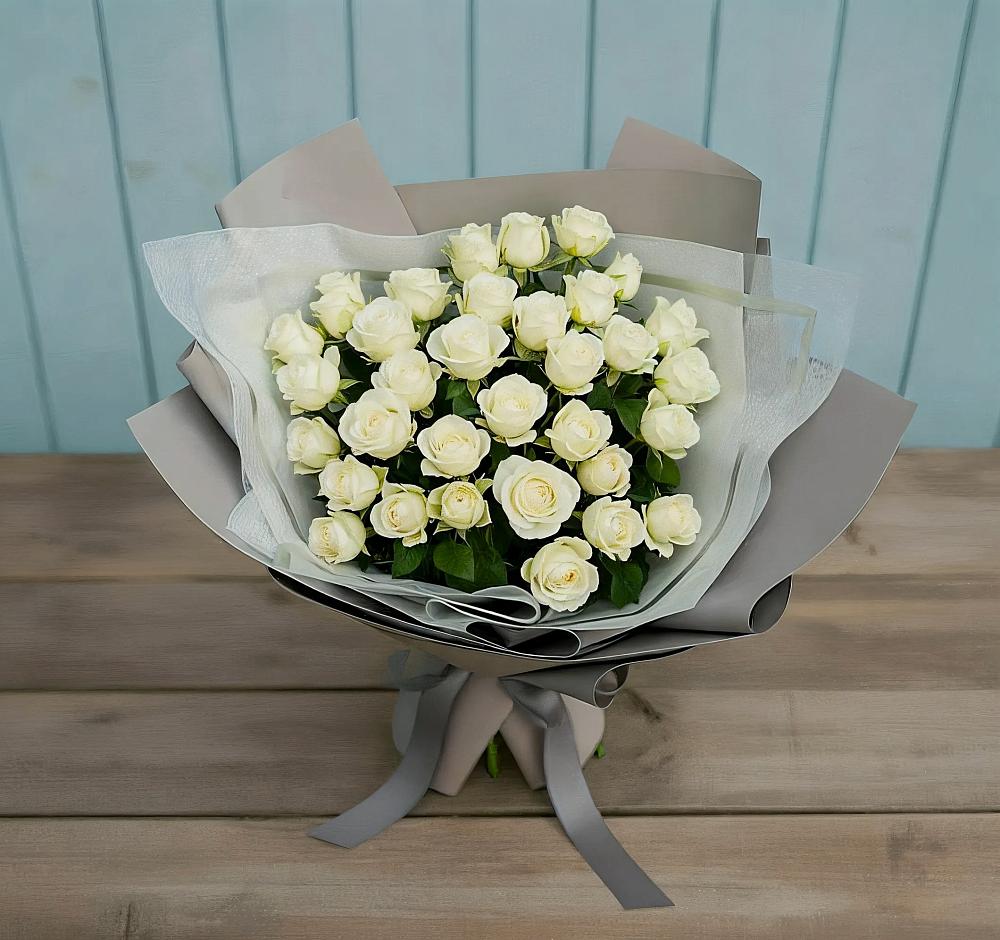 Букет Белоснежная нежность в Камышевской