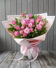 Букет Розовый кустик в Камышевской