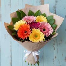 Букет цветов из:  Герберы #REPLACE_PRED# Камышевской