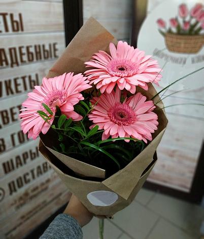 Букет цветов из: Герберы в Камышевской