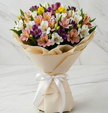 Букет цветов из:  Альстромерии #REPLACE_PRED# Камышевской