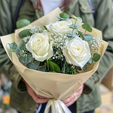Букет цветов из:  Розы в Камышевской
