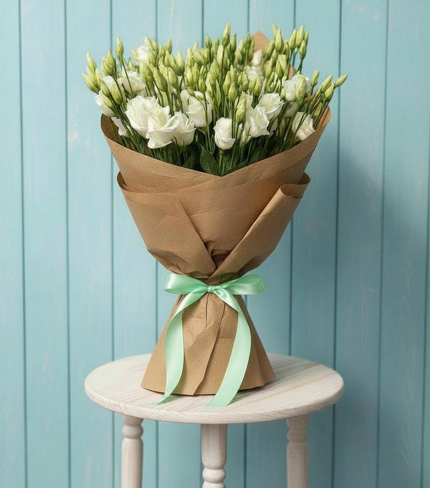 Букет цветов из: Лизиантусы в Камышевской