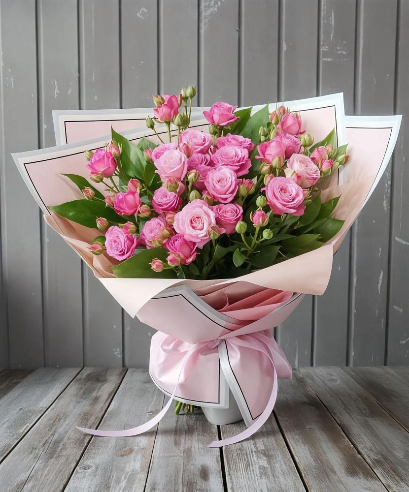 Букет Розовый кустик в Камышевской