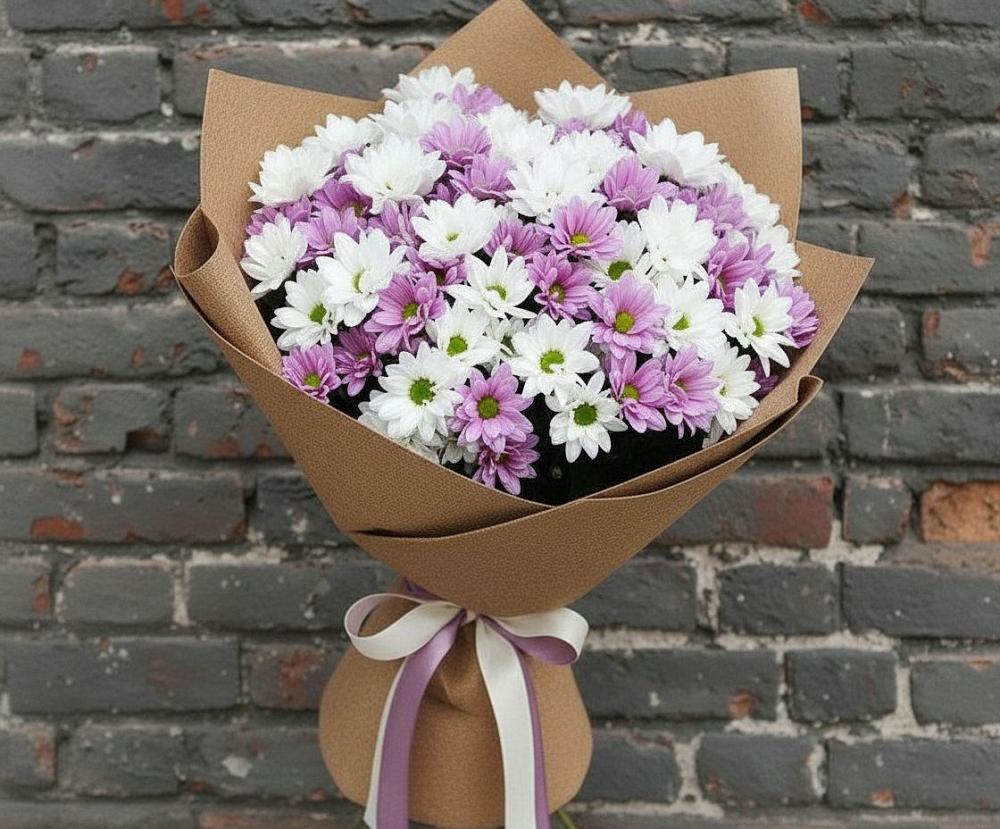 Букет цветов из: Хризантемы в Камышевской