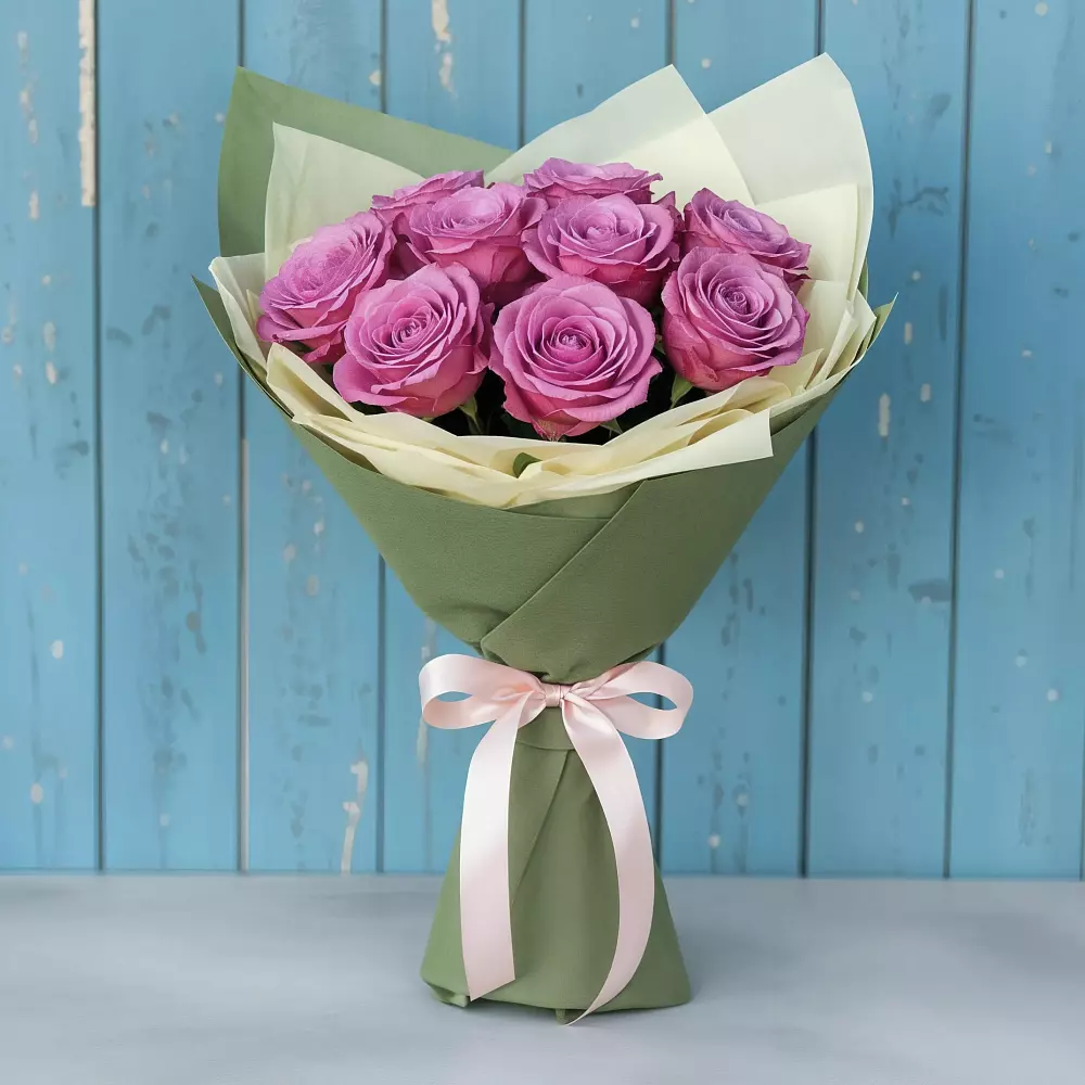 Букет Розы Фёрст Леди в Камышевской