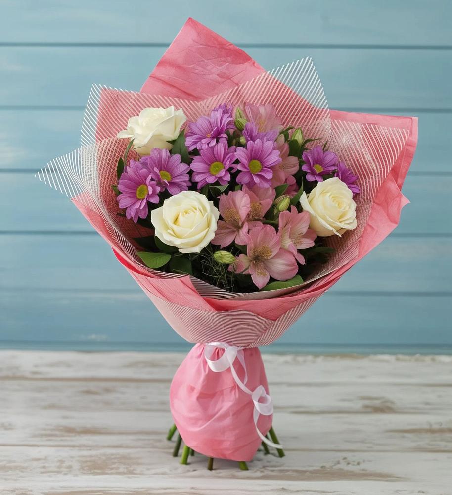 Букет цветов из: Герберы в Камышевской