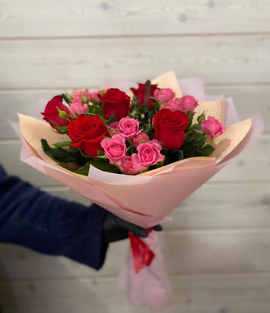 Букет цветов из: Розы в Камышевской
