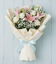 Букет цветов из:  Лилии в Камышевской